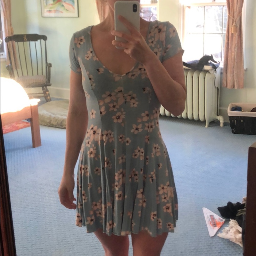 F21 floral sundress size small